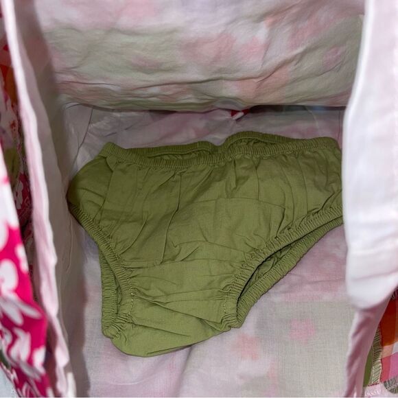 NWT Gymboree Patchwork 2013 Tropical Floral Dress With Bloomers sz 12-18 month - Picture 2 of 3